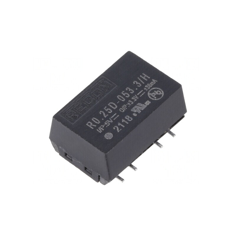 Convertor DC/DC 0.25W 5V la 3.3V 38mA | Electronic-mag.ro | Componente Electronice