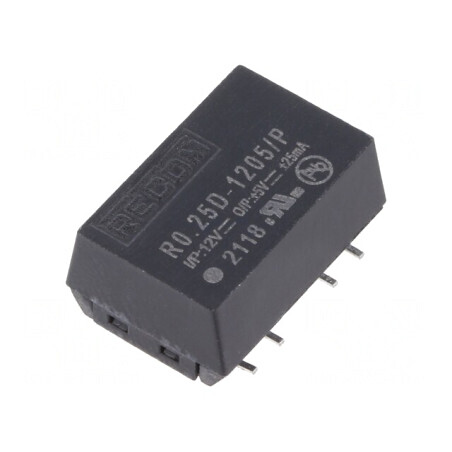 Convertor DC/DC 0,25W 12V la 5V/±5V | Electronic-mag.ro | Componente Electronice