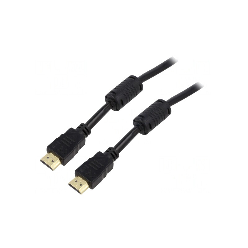 Cablu HDMI 2.0 HDCP 2.2 15m Negru | Electronic-mag.ro | Componente Electronice