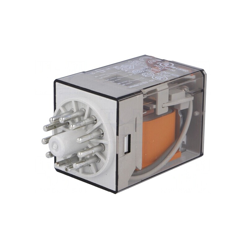 Releu Electromagnetic 3PDT 230VAC 10A | Electronic-mag.ro | Componente Electronice