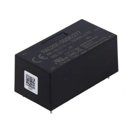 Convertor AC/DC 20W 5V 4000mA 80% PCB 4000V | Electronic-mag.ro | Componente Electronice