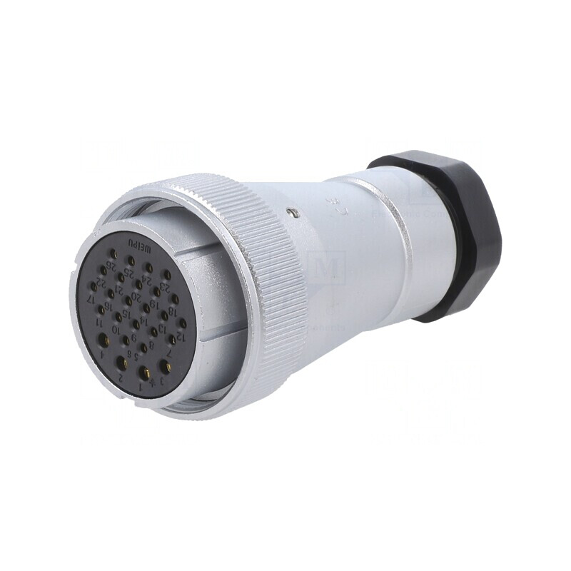 Mufă Mamă PIN 26 IP65 10A 25A Lipire | Electronic-mag.ro | Componente Electronice