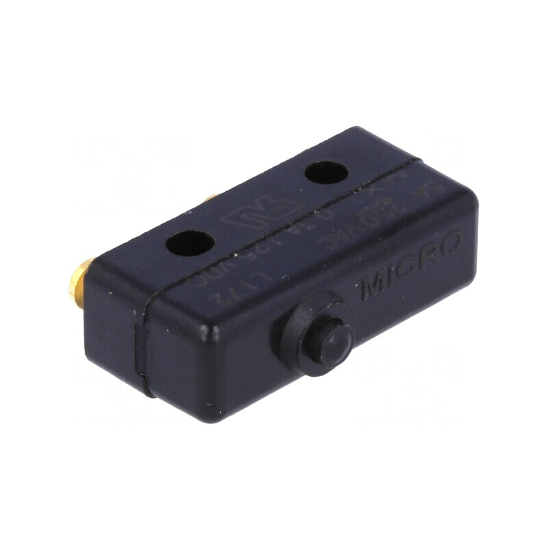 Microîntrerupător SNAP ACTION 5A/250VAC SPDT | Electronic-mag.ro | Componente Electronice