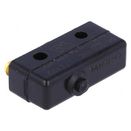 Microîntrerupător SNAP ACTION 5A/250VAC SPDT | Electronic-mag.ro | Componente Electronice
