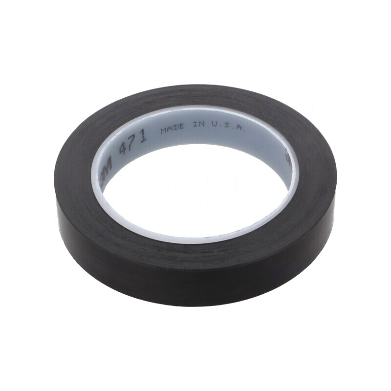 Bandă de marcare neagră 33m x 19mm | Electronic-mag.ro | Componente Electronice