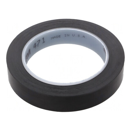Bandă de marcare neagră 33m x 19mm | Electronic-mag.ro | Componente Electronice