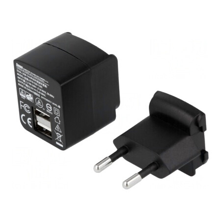 Alimentator USB 5V 2.4A 12W EU | Electronic-mag.ro | Componente Electronice