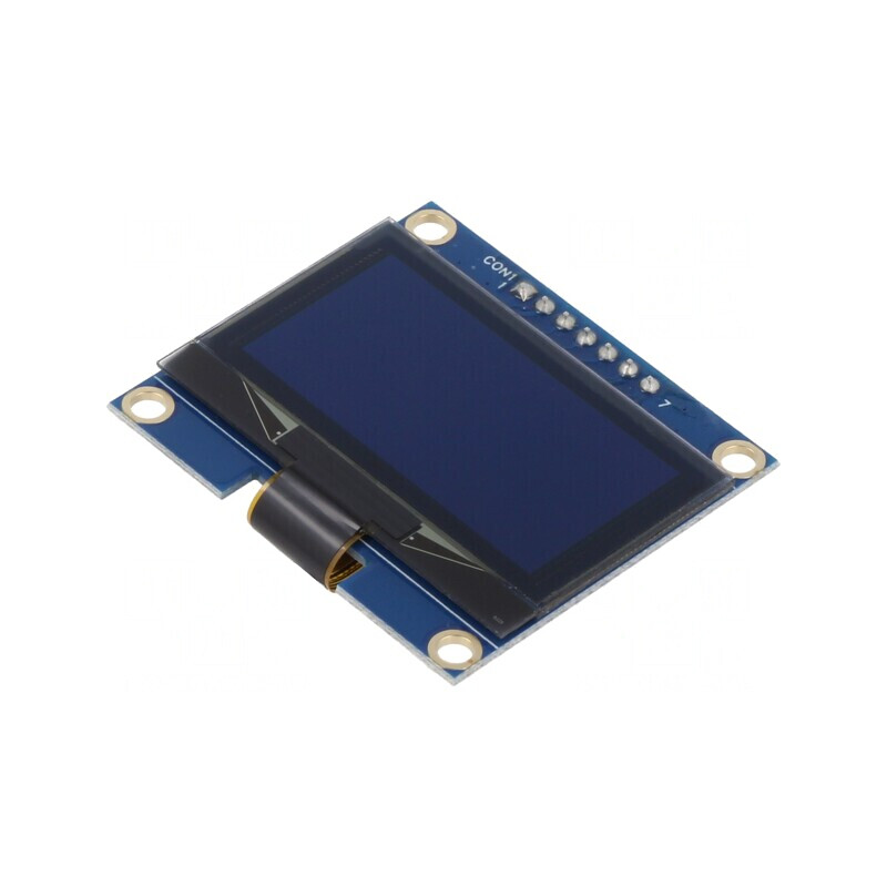 Afișaj OLED Grafic 1,54" 128x64 Galben | Electronic-mag.ro | Componente Electronice