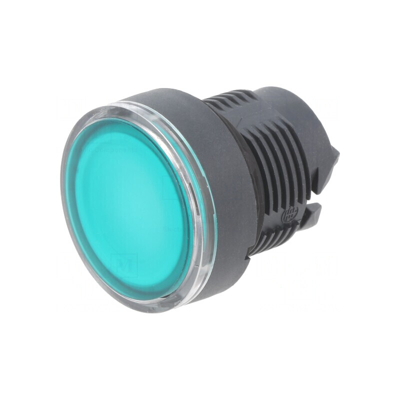 Comutator apăsare 22mm verde IP66 | Electronic-mag.ro | Componente Electronice