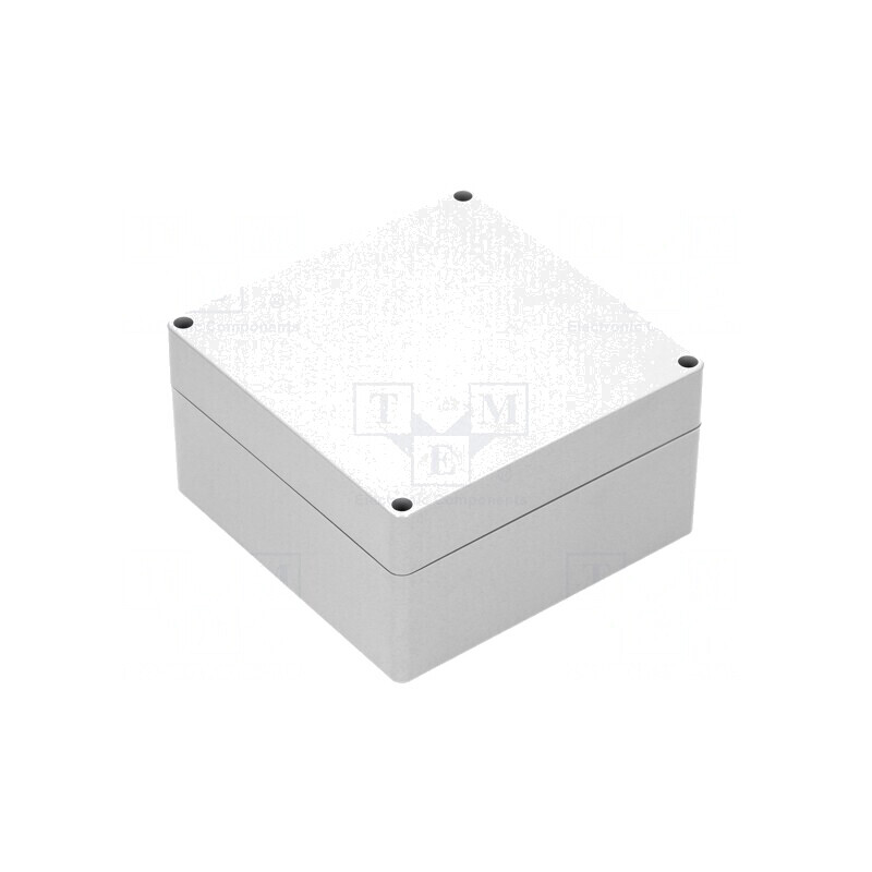 Carcasă Universală ABS Gri Întunecat 160x160x90mm | Electronic-mag.ro | Componente Electronice