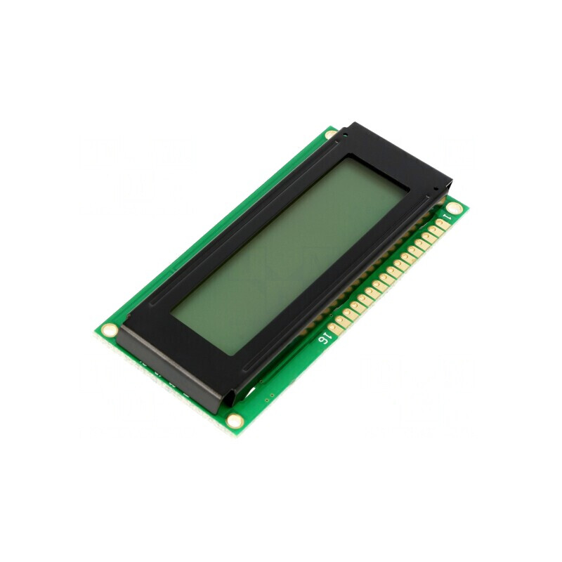 Display LCD Alfanumeric 16x2 80x36mm cu LED | Electronic-mag.ro | Componente Electronice
