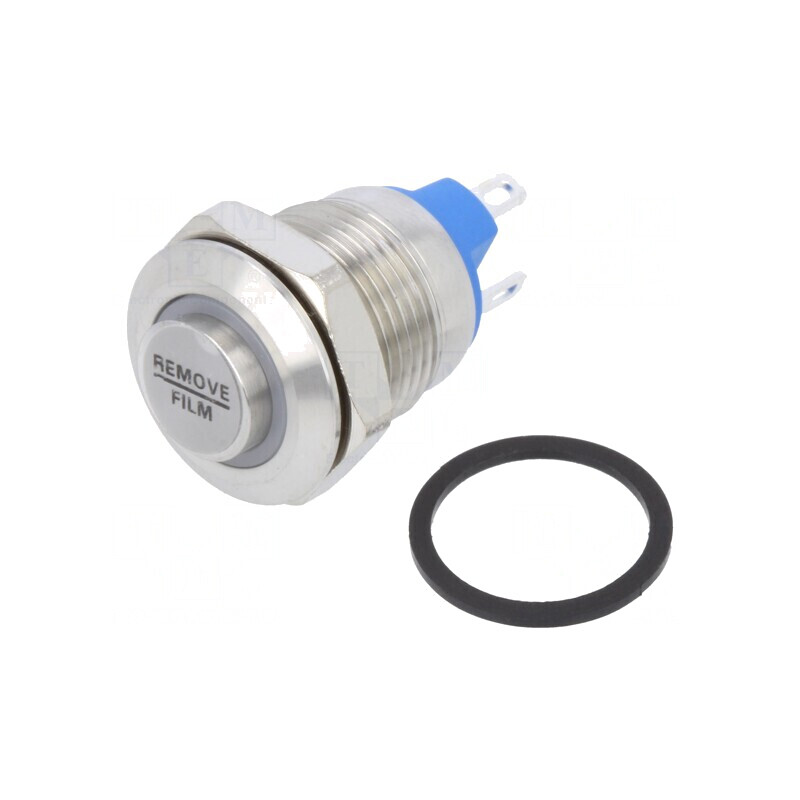 Comutator Anti-Vandalism Verde 2A/36VDC IP65 | Electronic-mag.ro | Componente Electronice