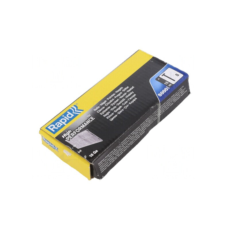 Nails 1.2mm x 15mm Galvanised Steel 5000pcs | Electronic-mag.ro | Componente Electronice