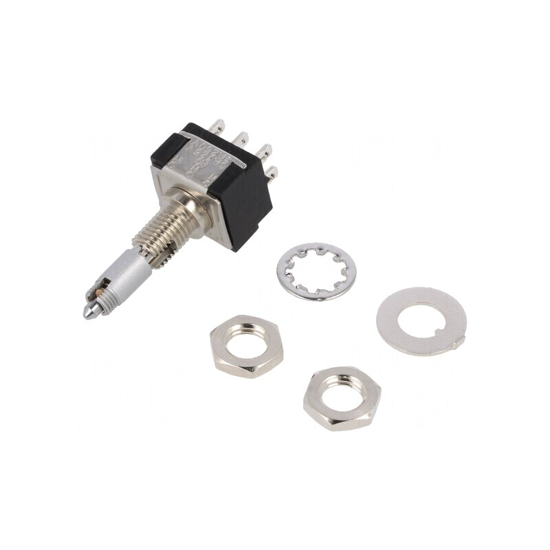 Comutator Basculant DPDT ON-OFF-ON 6A 125VAC | Electronic-mag.ro | Componente Electronice