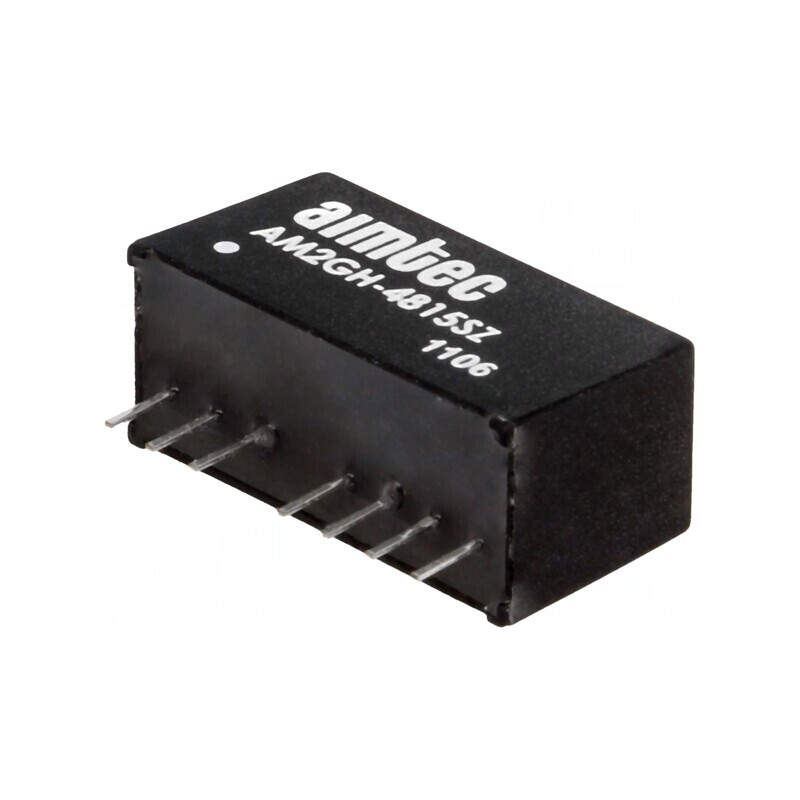 Convertor DC/DC 2W 18-75V la 15V 133mA SIP8 | Electronic-mag.ro | Componente Electronice