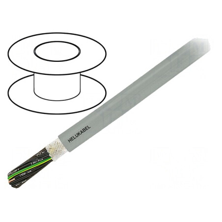 Cablu de Control JZ-HF 16G 0.75mm2 PVC Gri Litat Cu | Electronic-mag.ro | Componente Electronice