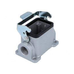 Carcasă pentru Conectori HDC C146 E6 cu Clichet | Electronic-mag.ro | Componente Electronice
