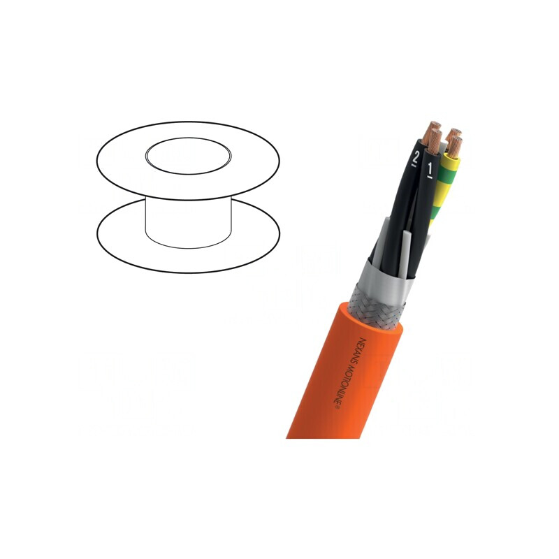 Cablu pentru Servomotoare MOTIONLINE FIXED INSTALLATION 13-EPS09G04R-A1 | Electronic-mag.ro | Componente Electronice