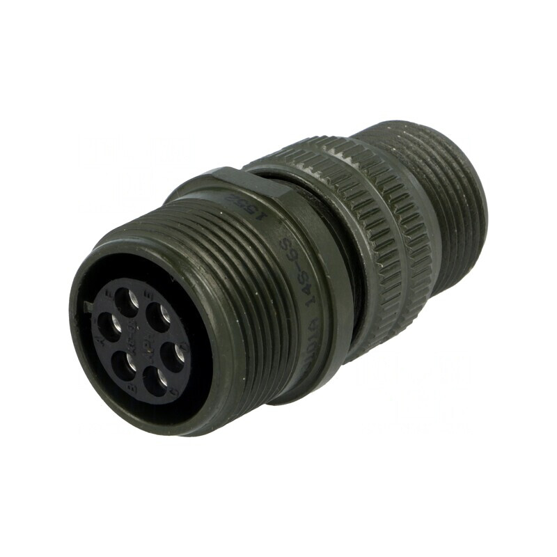 Conector Circular 14S Aluminiu | Electronic-mag.ro | Componente Electronice