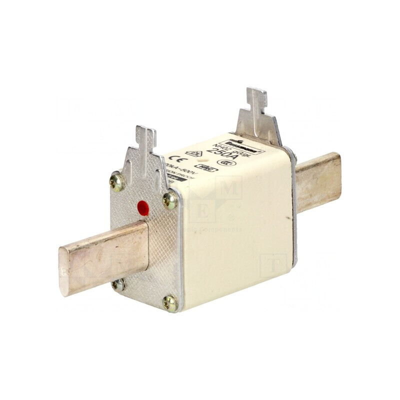 Siguranță gG gL 250A 500VAC 250VDC NH02 | Electronic-mag.ro | Componente Electronice