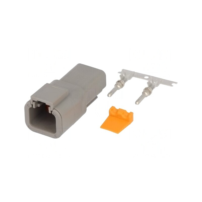 Conector cablu-cablu DTP tată 2 pini crimpat | Electronic-mag.ro | Componente Electronice Conector cablu-cablu DTP tată 2 pini crimpat | Electronic-mag.ro | Componente Electronice