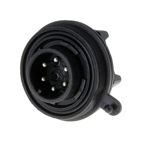 Conector Circular Soclu Tată 6 PIN Standard Buccaneer IP68 | Electronic-mag.ro | Componente Electronice
