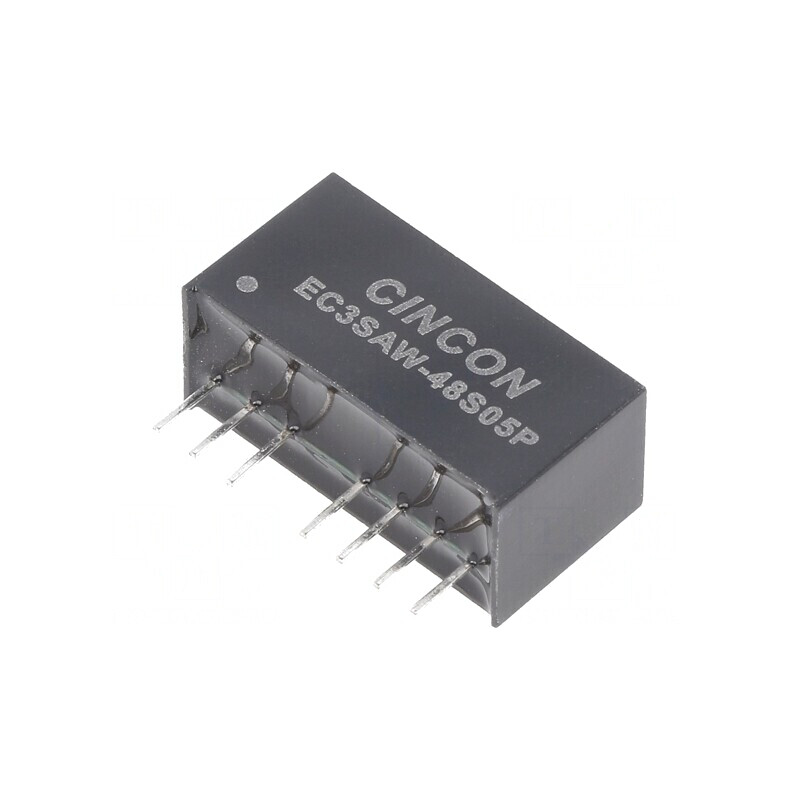 Convertor DC/DC 3W 18-75V la 5V 600mA SIP8 | Electronic-mag.ro | Componente Electronice