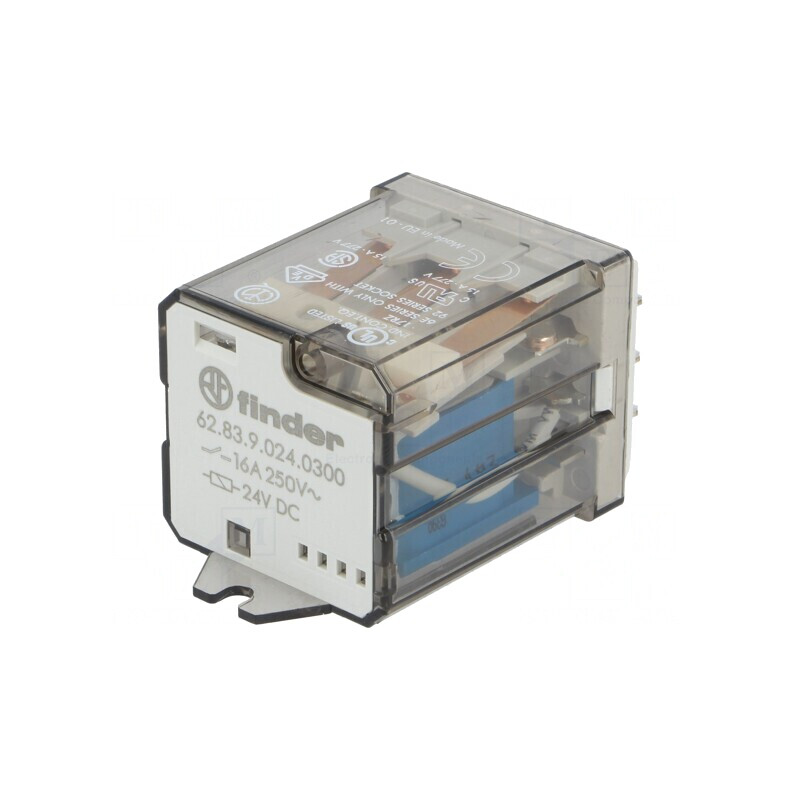 Releu Electromagnetic 3PST-NO 24VDC 30A | Electronic-mag.ro | Componente Electronice