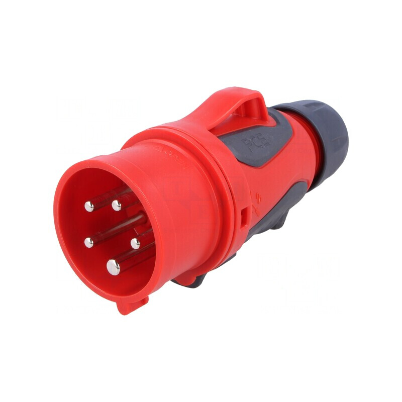 Conector alimentare AC trifazat mufă tată 16A 400VAC IP44 | Electronic-mag.ro | Componente Electronice