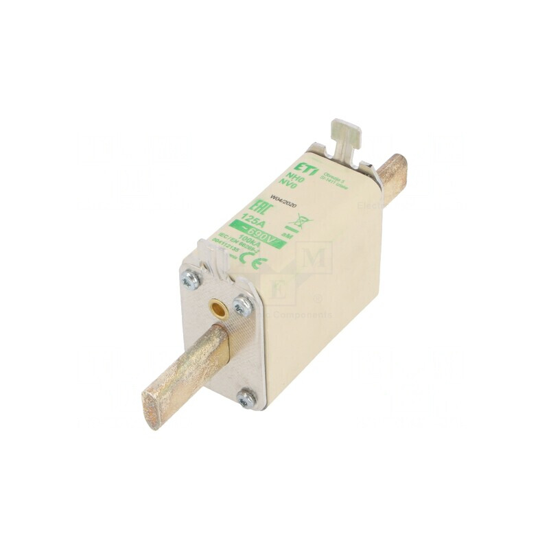 Siguranță 16A 690VAC Ceramică NH0 Industrială | Electronic-mag.ro | Componente Electronice