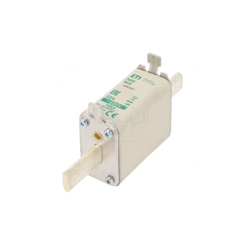 Siguranță Ceramică Industrială NH0 32A 690VAC | Electronic-mag.ro | Componente Electronice