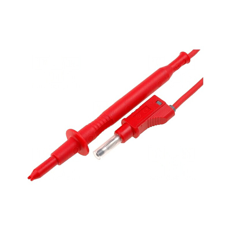 Cablu de măsurare 25A 4mm 1m roșu | Electronic-mag.ro | Componente Electronice