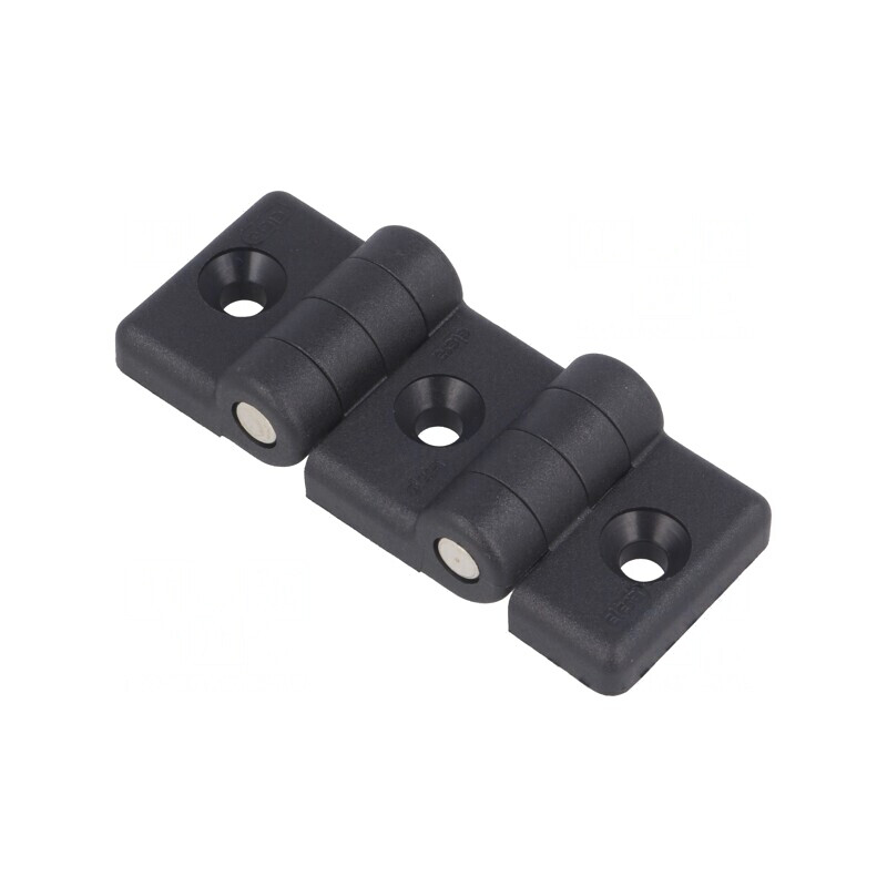 Balama tehnopolimer neagră 89mm pentru profile | Electronic-mag.ro | Componente Electronice