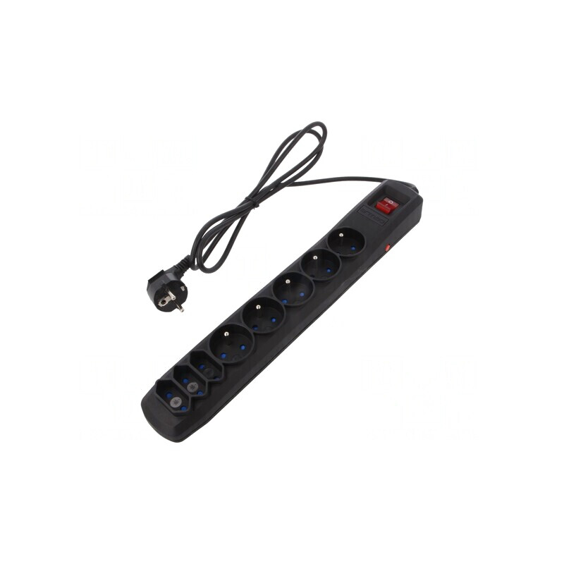 Prelungitor 8 Prize cu Protecție la Supratensiune | Electronic-mag.ro | Componente Electronice