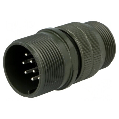 Conector Circular Aliaj Aluminiu 18 MS/DS | Electronic-mag.ro | Componente Electronice