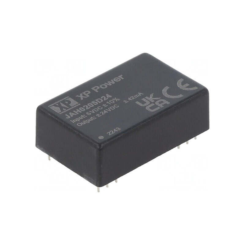 Convertor DC/DC 2W 5V la 24V și -24V DIP24 | Electronic-mag.ro | Componente Electronice