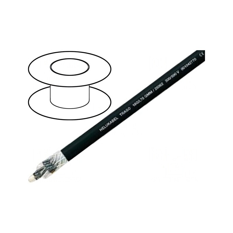 Cablu TRAGO 7x1mm2 neecranat Cu negru | Electronic-mag.ro | Componente Electronice