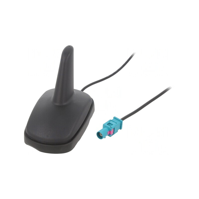 'Antenă Auto SHARK AM/FM cu Amplificator Neagră' | Electronic-mag.ro | Componente Electronice