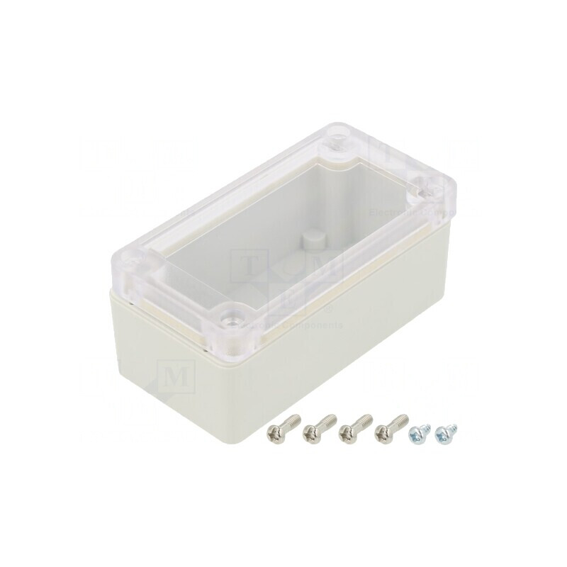 Carcasă Universală Policarbonat Ritec 50x95x40mm | Electronic-mag.ro | Componente Electronice