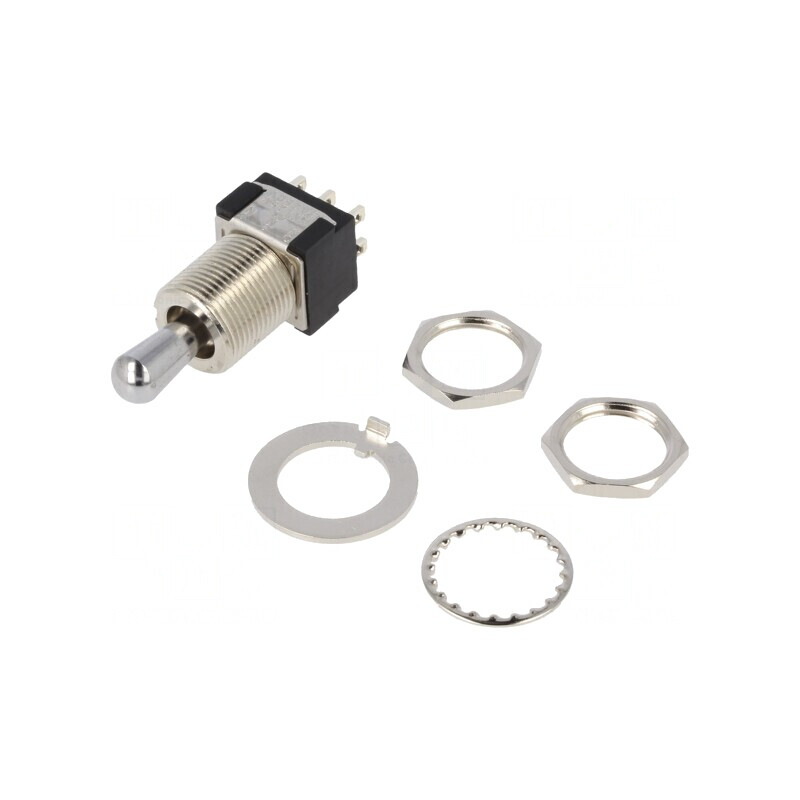 Comutator Basculant DPDT 6A 125VAC | Electronic-mag.ro | Componente Electronice