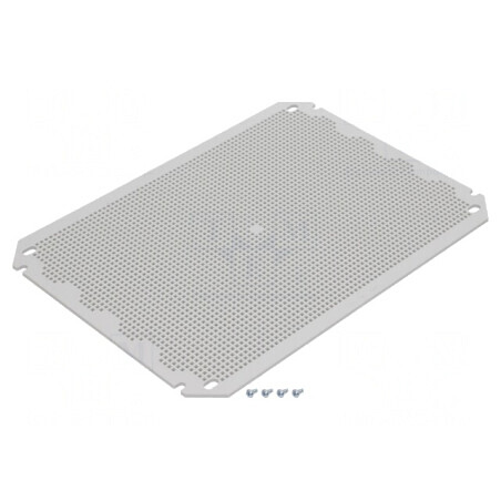 Placă Montare Plastic Perforat | Electronic-mag.ro | Componente Electronice