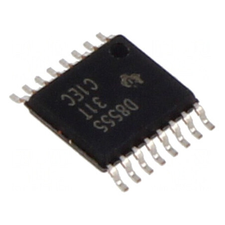 Convertor D/A 16-bit 200ksps 4 Canale TSSOP16 | Electronic-mag.ro | Componente Electronice