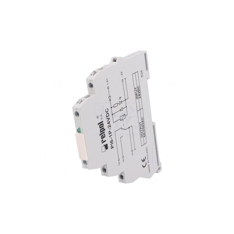 Releu Intermediar SPDT 24VDC 6A | Electronic-mag.ro | Componente Electronice