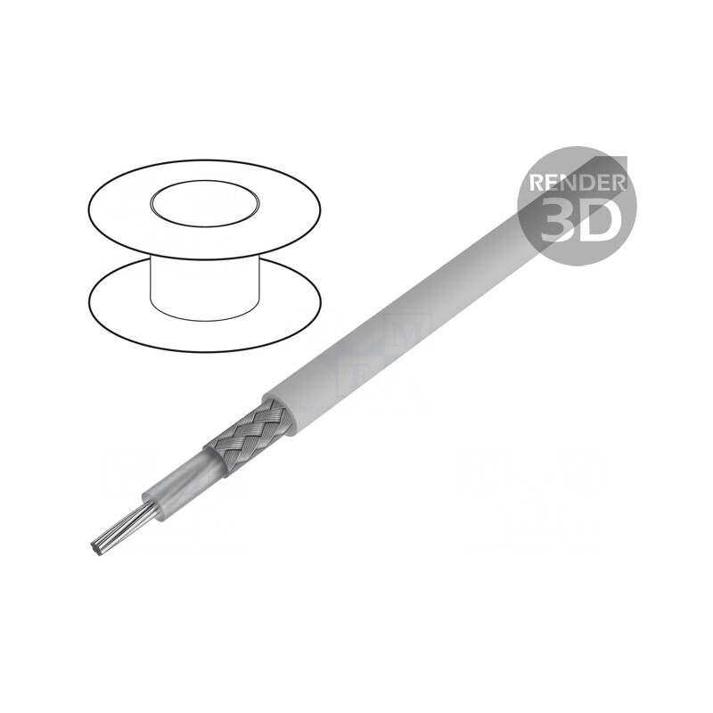 Cablu Coaxial Litat Cu Elastomer Termoplastic TPE SKT178/50 | Electronic-mag.ro | Componente Electronice