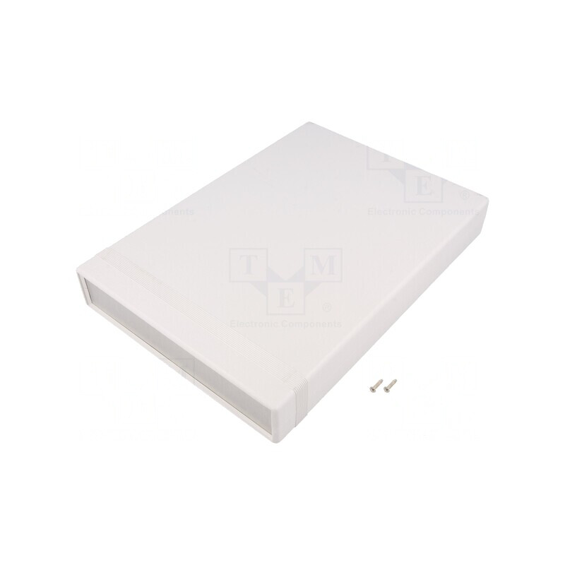 Carcasă ABS gri IP54 cu panou 200x40x280mm | Electronic-mag.ro | Componente Electronice