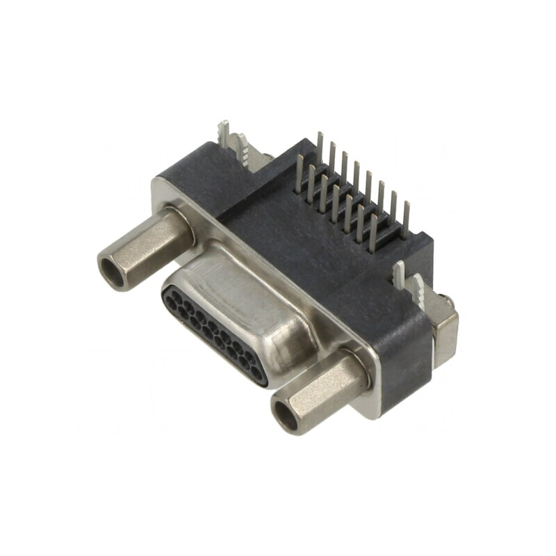 Mufă Micro-D 15 pini în unghi | Electronic-mag.ro | Componente Electronice