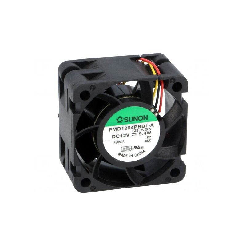 Ventilator DC Axial 12V 40x40x24mm 39.92m3/h 55dBA Cu Bilă | Electronic-mag.ro | Componente Electronice