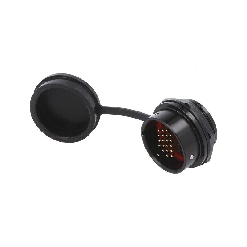 Soclu SA28 tată IP67 20 PIN 5A 400V 0,75mm2 | Electronic-mag.ro | Componente Electronice