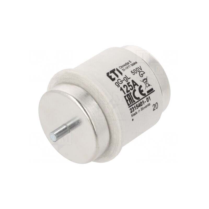 Siguranță 125A 500V Ceramică | Electronic-mag.ro | Componente Electronice