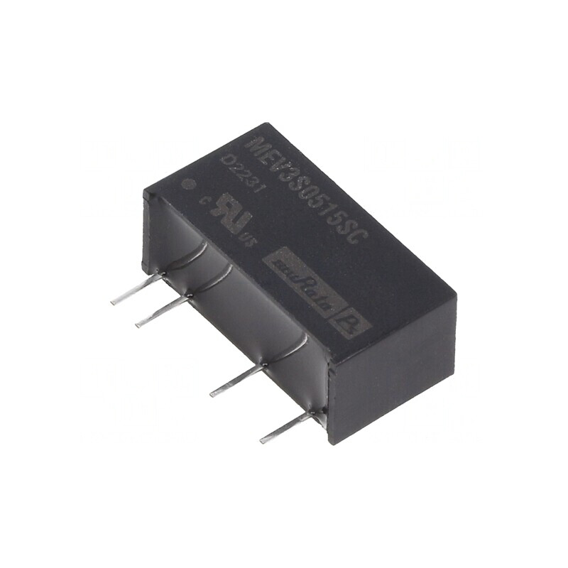 Convertor DC/DC 3W 5V la 15V 200mA SIP | Electronic-mag.ro | Componente Electronice